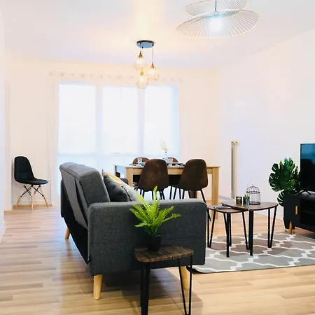 Bella Luna Ii - Elegant Centre - Parking Gratuit - Wifi Ultra Rapide-appareil Massage-netflix-jeu Societe شقة *